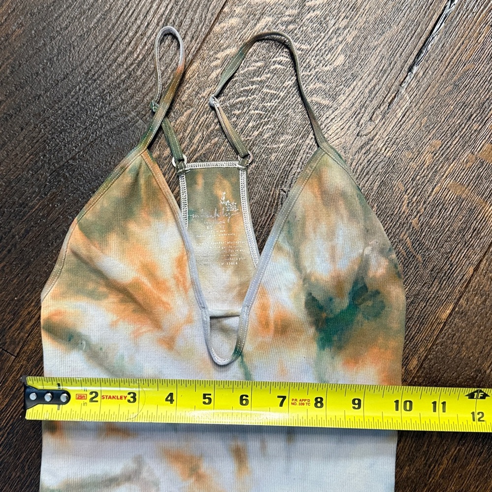 16. Free People Hand Tie Dyed Move Along Bodysuit Seamless One-Piece NWOT - Picture 5 of 8